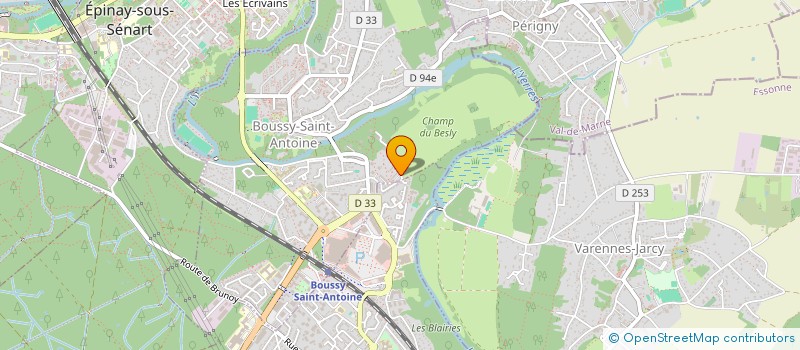 localisation de l'entreprise 904 825 643   BOUSSY-SAINT-ANTOINE