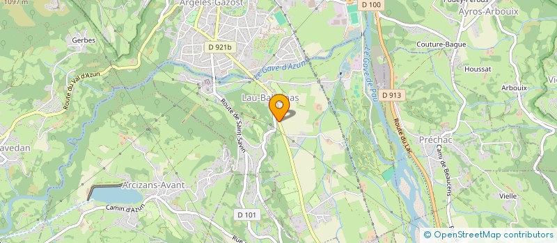 localisation de l'entreprise 904 830 494   LAU-BALAGNAS