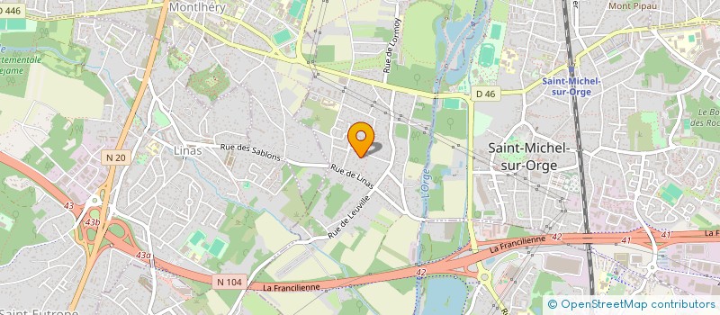 localisation de l'entreprise 904 849 726 à LONGPONT-SUR-ORGE