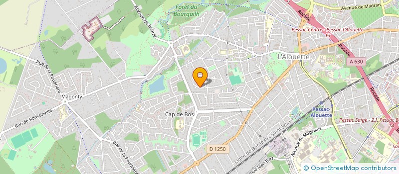 localisation de l'entreprise 904 861 705 à PESSAC