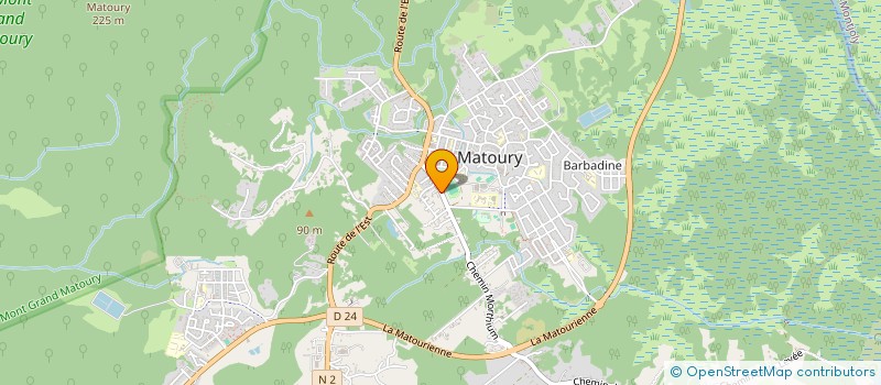 localisation de l'entreprise 904 874 682   MATOURY