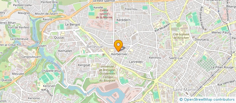 localisation de l'entreprise 904 878 550  à BREST