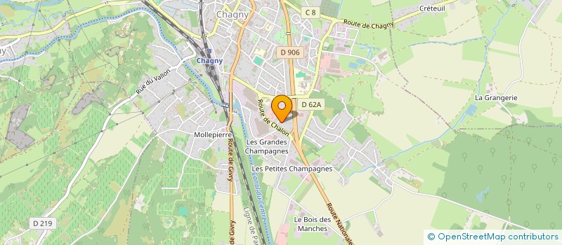 localisation de l'entreprise 904 894 318   CHAGNY