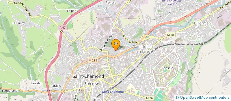 localisation de l'entreprise 904 902 301   SAINT-CHAMOND
