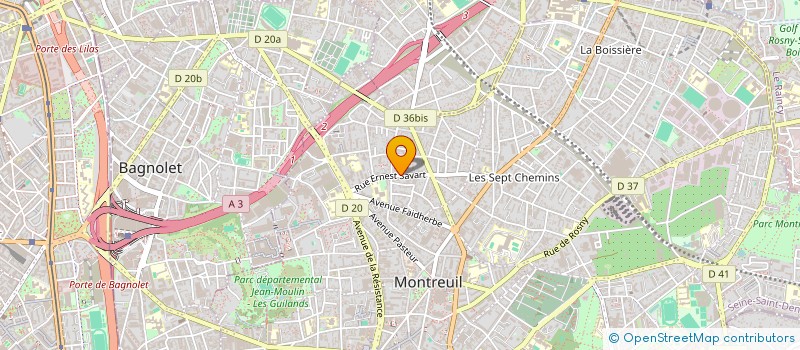 localisation de l'entreprise 904 904 307 à MONTREUIL