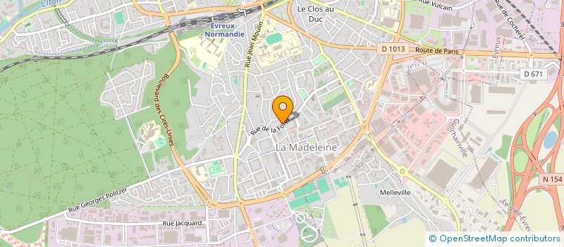 localisation de l'entreprise 904 913 480   EVREUX