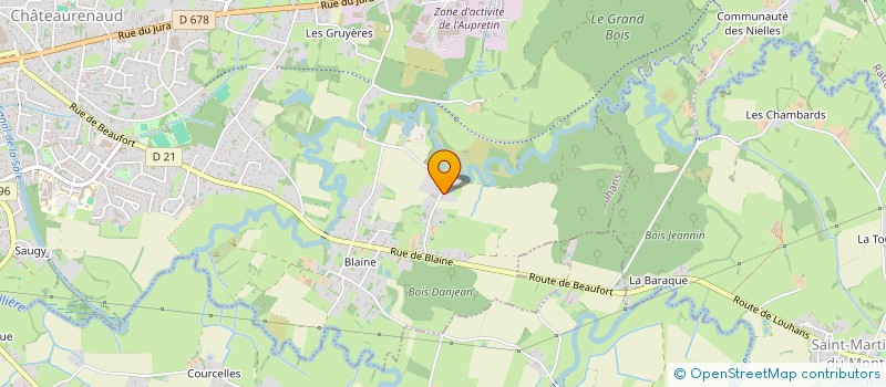 localisation de l'entreprise 904 916 889   DAMMARTIN-MARPAIN