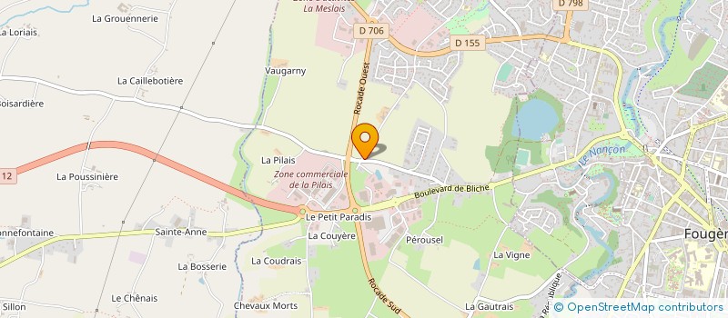 localisation de l'entreprise 904 921 780   MAEN ROCH