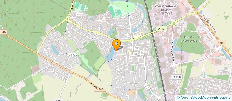 localisation de l'entreprise 904 950 292   SAVIGNY-LE-TEMPLE