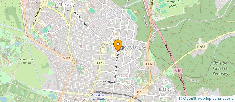 localisation de l'entreprise 904 959 459  à VERSAILLES