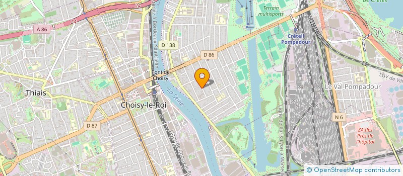 localisation de l'entreprise 904 968 732   CHOISY-LE-ROI