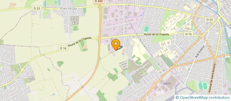 localisation de l'entreprise 904 972 114   LA CHAPELLE-SAINT-URSIN