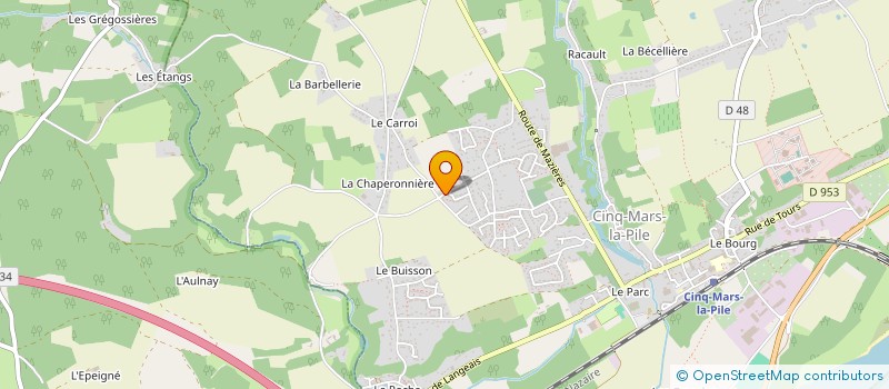 localisation de l'entreprise 904 975 729   CINQ-MARS-LA-PILE