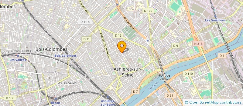 localisation de l'entreprise 904 976 024   ASNIERES-SUR-SEINE