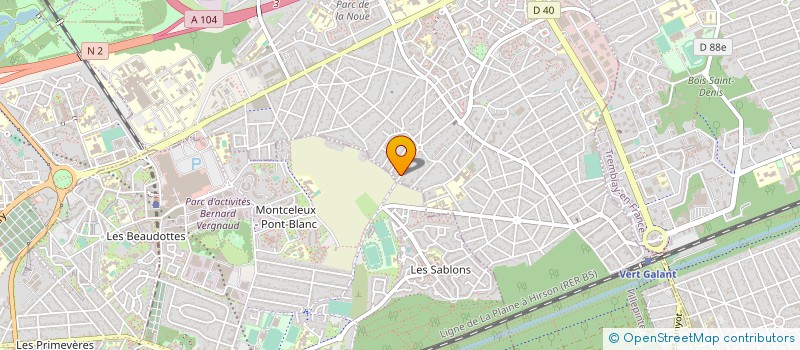 localisation de l'entreprise 904 985 314   DRANCY