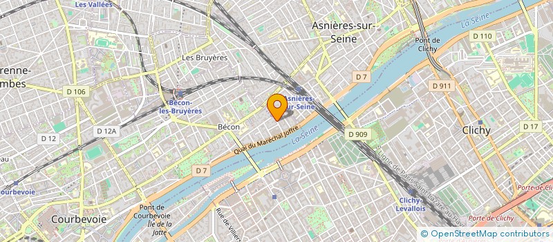 localisation de l'entreprise 904 996 170 à COURBEVOIE