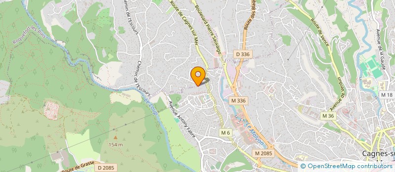 localisation de l'entreprise 905 015 293 à VILLENEUVE-LOUBET