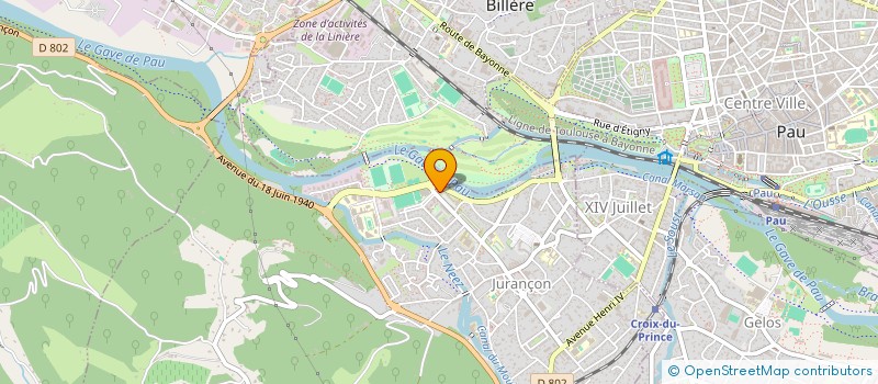 localisation de l'entreprise 905 027 082   JURANCON