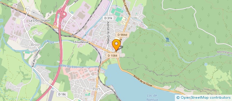 localisation de l'entreprise 905 028 999 à MONTREAL-LA-CLUSE