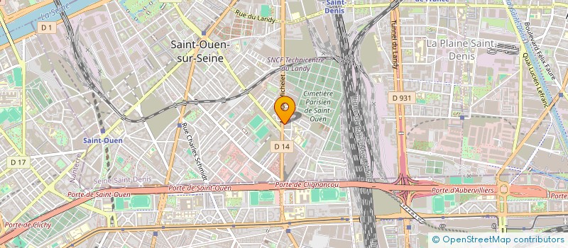 localisation de l'entreprise 905 029 617 à SAINT-OUEN-SUR-SEINE
