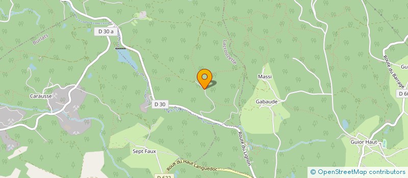 localisation de l'entreprise 905 029 955   LACROUZETTE