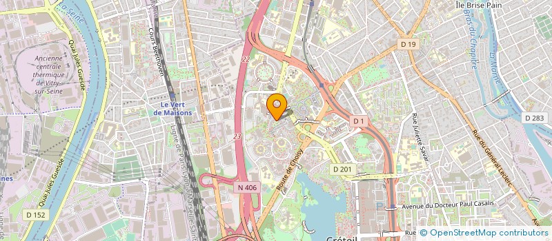 localisation de l'entreprise 905 035 549 à CRETEIL