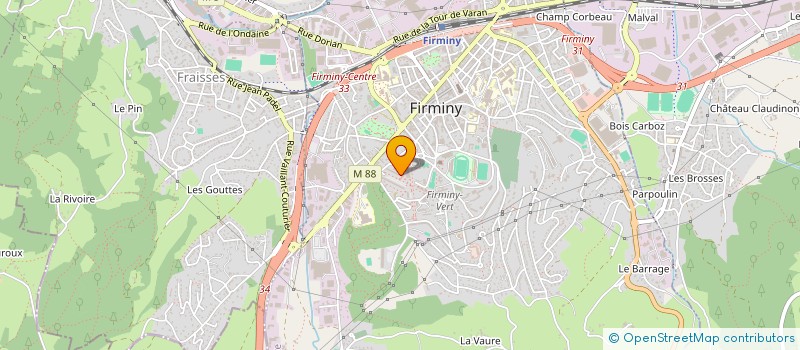 localisation de l'entreprise 905 036 133   FIRMINY