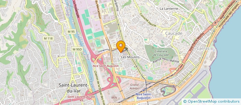 localisation de l'entreprise 905 036 562 à NICE