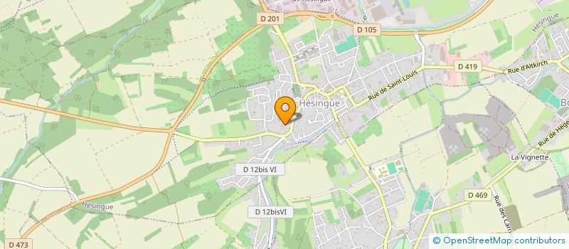 localisation de l'entreprise 905 047 031   HESINGUE