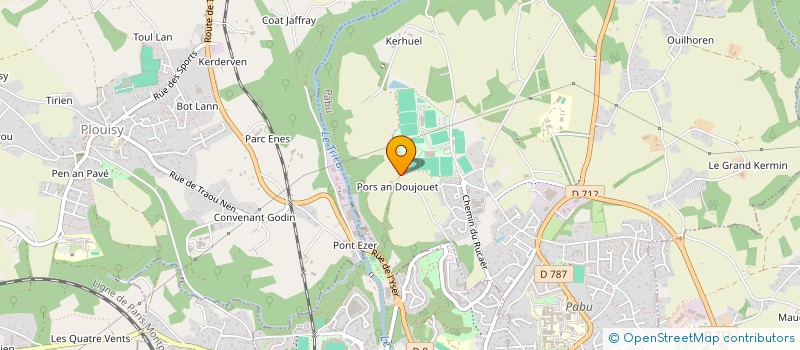 localisation de l'entreprise 905 055 596   PLOUNEVEZ-MOEDEC