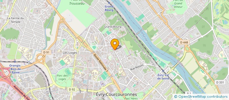 localisation de l'entreprise 905 080 149   EVRY-COURCOURONNES