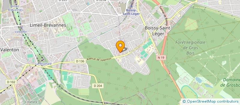 localisation de l'entreprise 905 085 445   LIMEIL-BREVANNES