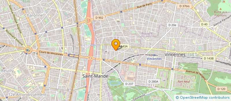 localisation de l'entreprise 905 086 039 à VINCENNES
