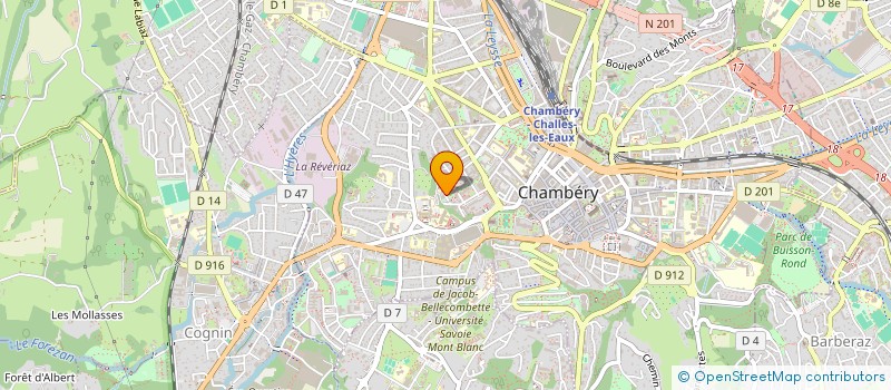 localisation de l'entreprise 905 108 544   CHAMBERY