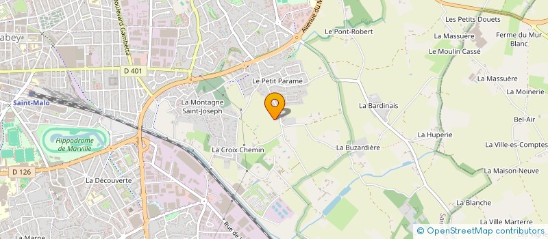 localisation de l'entreprise 905 111 811   SAINT-MALO