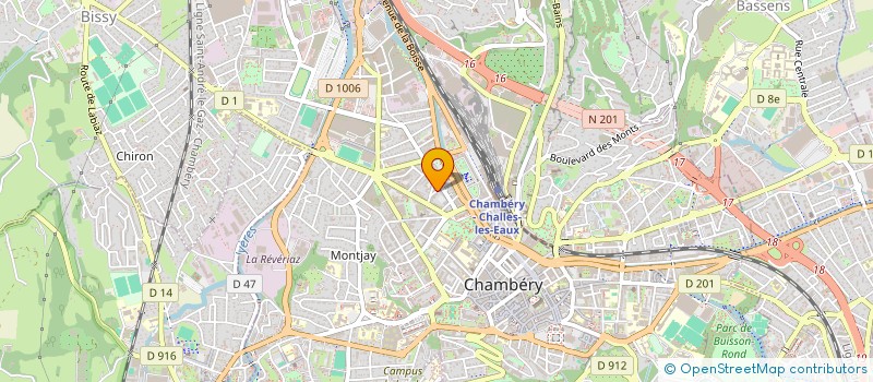 localisation de l'entreprise 905 112 579   CHAMBERY