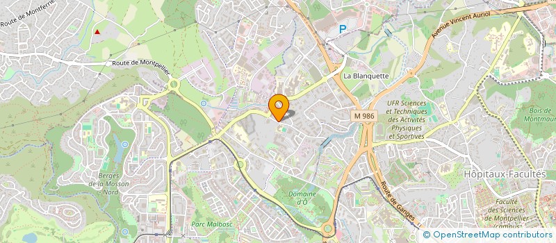 localisation de l'entreprise 905 122 495 à MONTPELLIER