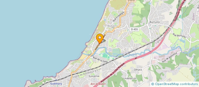 localisation de l'entreprise 905 127 353 à BIDART