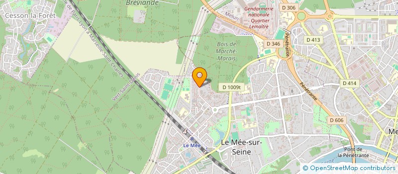 localisation de l'entreprise 905 127 643 à MELUN