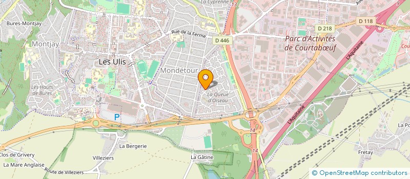 localisation de l'entreprise 905 127 866 à LES ULIS