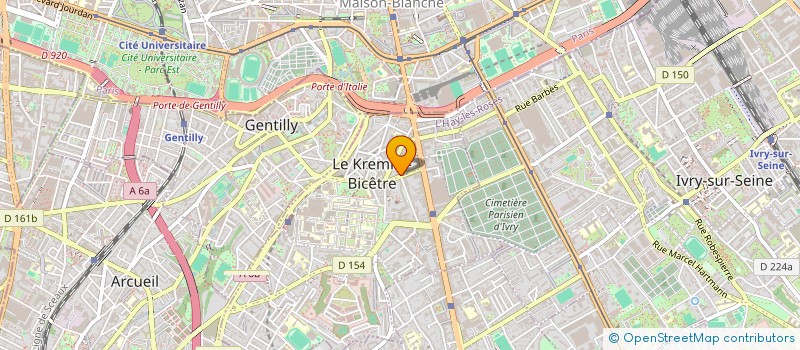 localisation de l'entreprise 905 130 449 à LE KREMLIN-BICETRE