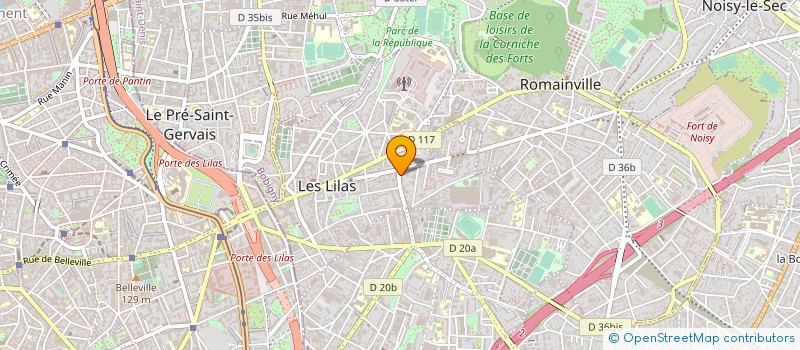 localisation de l'entreprise 905 139 093 à LES LILAS