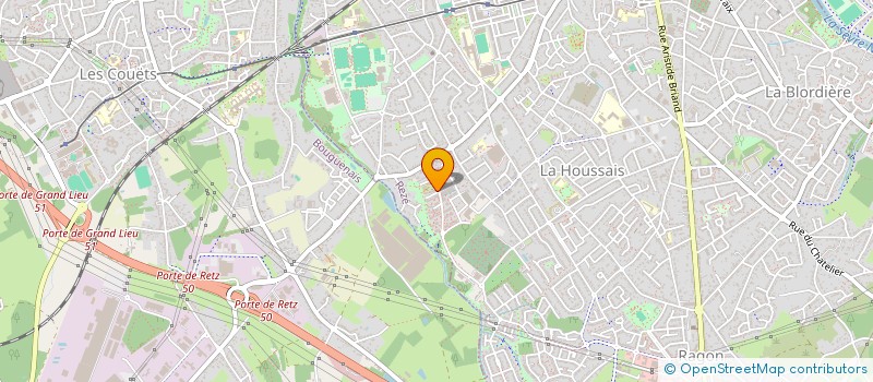localisation de l'entreprise 905 139 614 à REZE