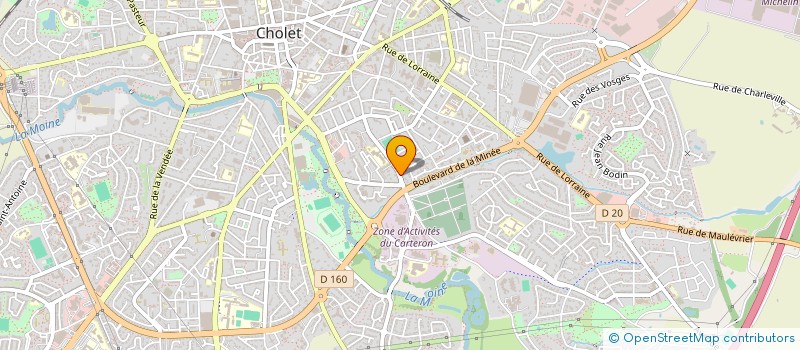 localisation de l'entreprise 905 150 561  à CHOLET