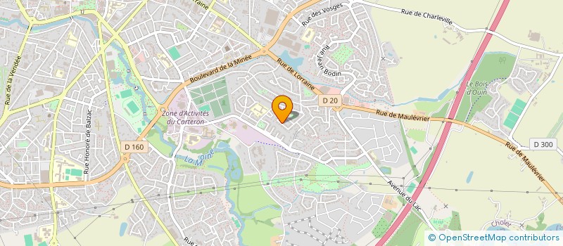 localisation de l'entreprise 905 155 412 à CHOLET
