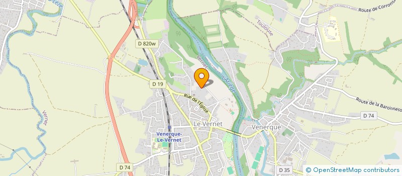 localisation de l'entreprise 905 159 398   VERNET