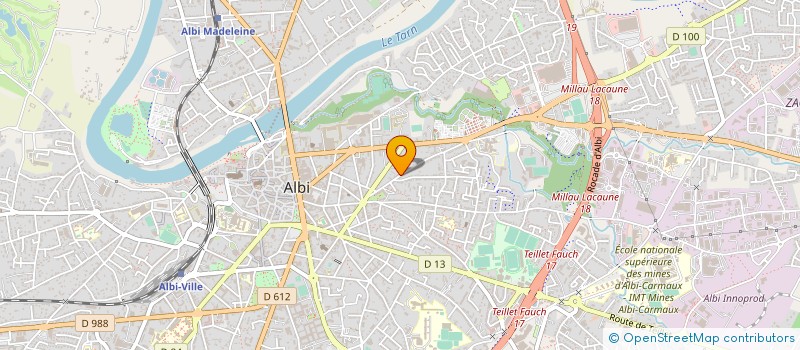 localisation de l'entreprise 905 175 386   BEAUZELLE