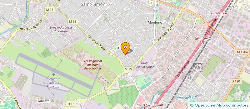 localisation de l'entreprise 905 232 310   PLAISANCE-DU-TOUCH