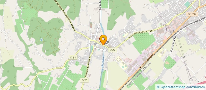 localisation de l'entreprise 905 245 882   CHATTE