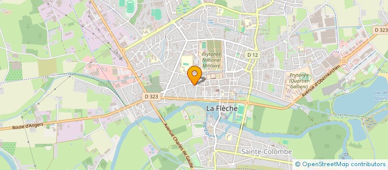 localisation de l'entreprise 905 252 730   LA FLECHE